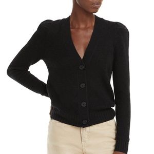 C by Bloomingdale's Puff-Sleeve Cashmere Cardigan